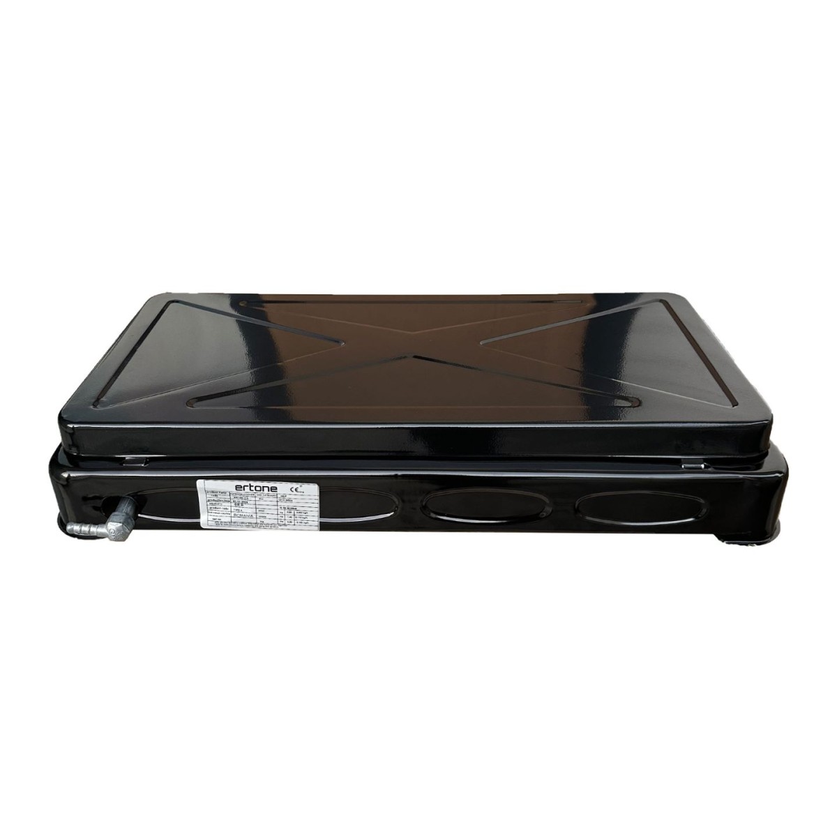 ERTONE ERT-MN-213NG BLACK 3 GAS Εστία Υγραερίου
