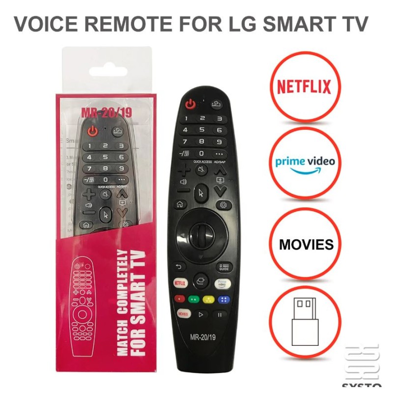 LG MR19 / MR20 SMART TV REMOTE CONTROL