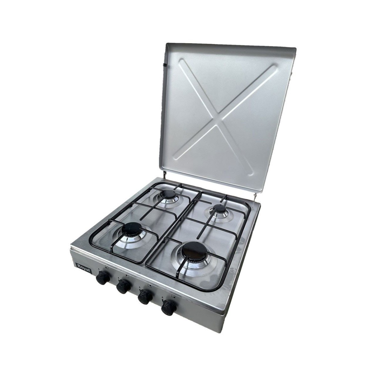 ROYAL OC-39IN 4 GAS INOX Επιτραπέζια Εστία