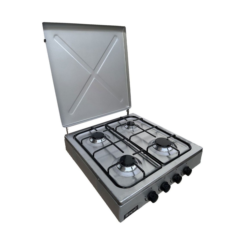 ROYAL OC-39IN 4 GAS INOX Επιτραπέζια Εστία