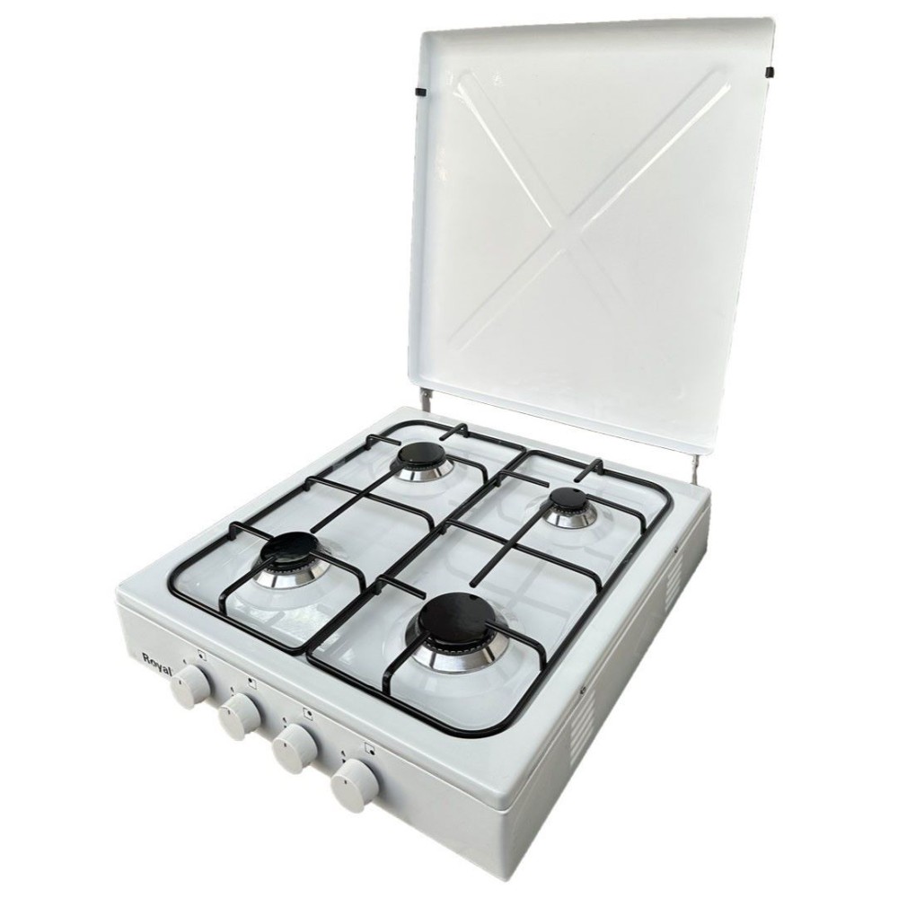 ROYAL OC-39W 4 GAS WHITE Επιτραπέζια Εστία