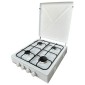 ROYAL OC-39W 4 GAS WHITE Επιτραπέζια Εστία