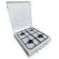 ROYAL OC-39W 4 GAS WHITE Επιτραπέζια Εστία