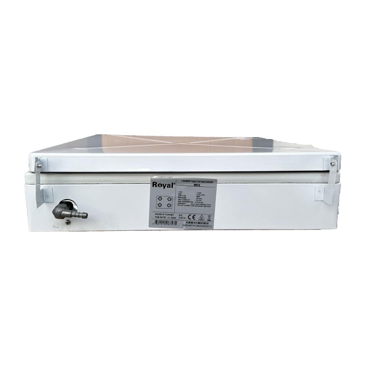 ROYAL OC-39W 4 GAS WHITE Επιτραπέζια Εστία