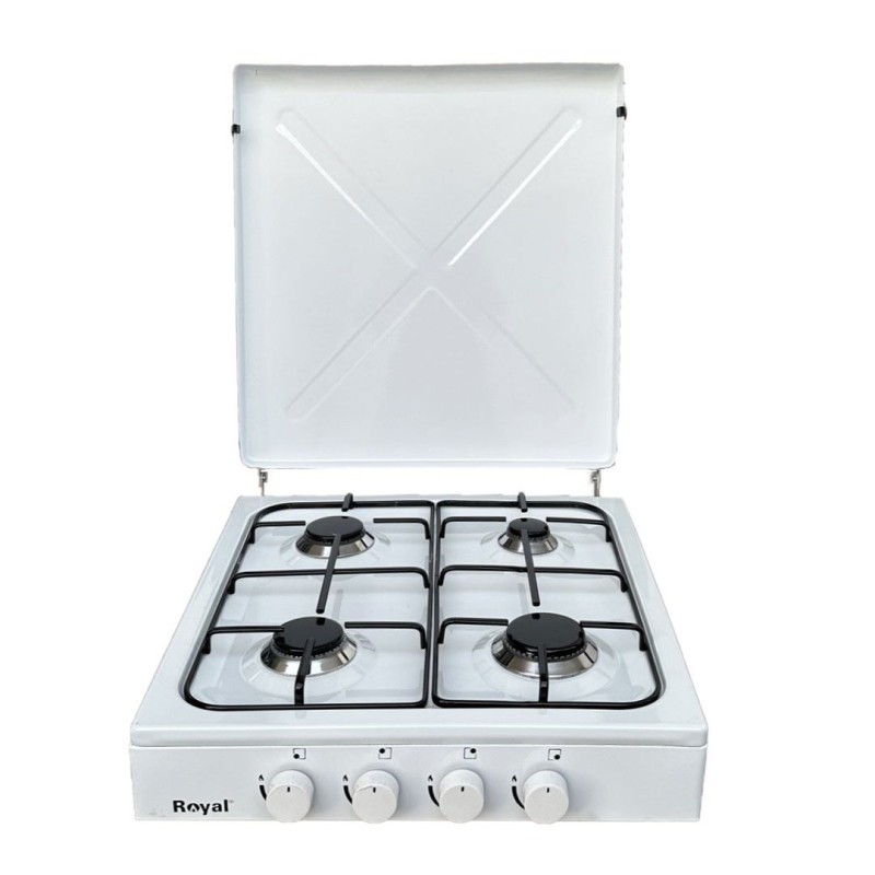 ROYAL OC-39W 4 GAS WHITE Επιτραπέζια Εστία