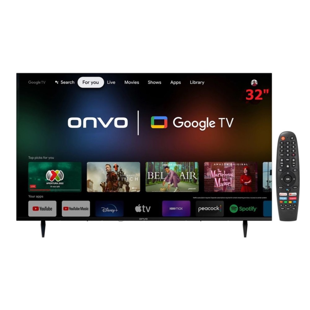 ONVO OV32F700 FRAMELESS GOOGLE SMART LED TV