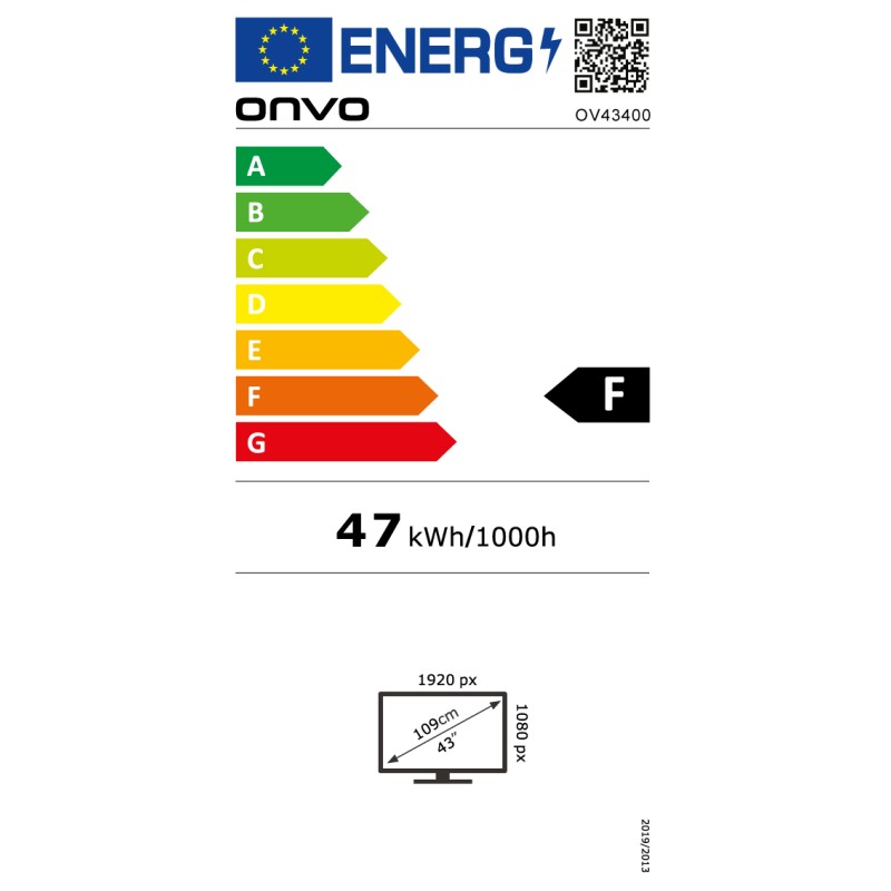 ONVO OV43400 WEBOS SMART LED TV