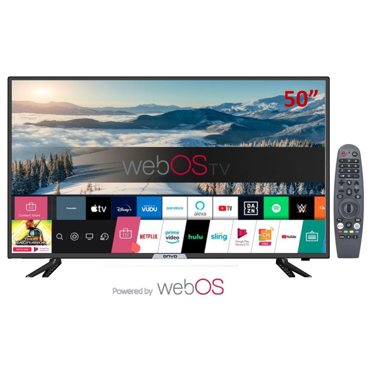 ONVO OV50500 WEBOS SMART LED TV