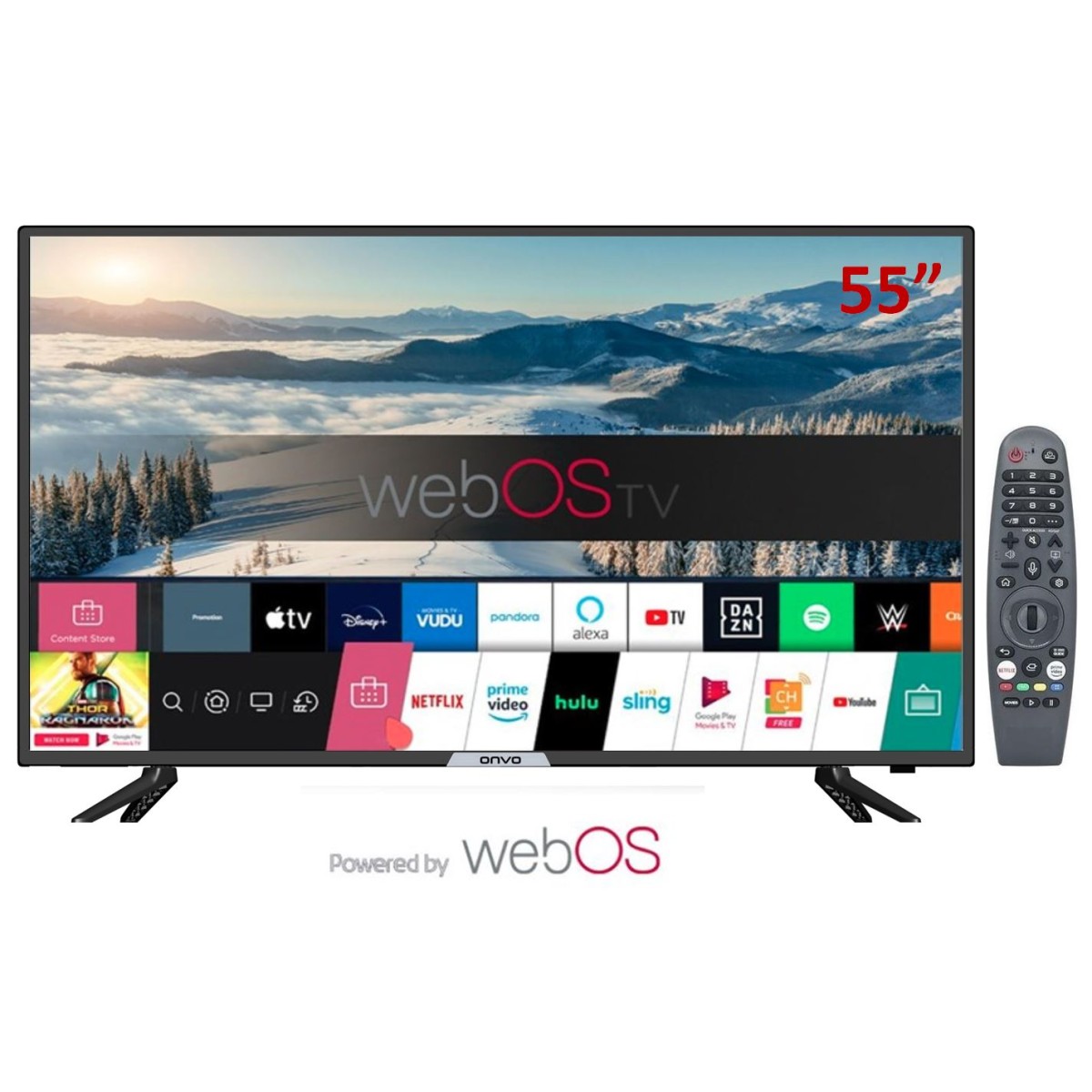 ONVO OV55500 WEBOS SMART LED TV