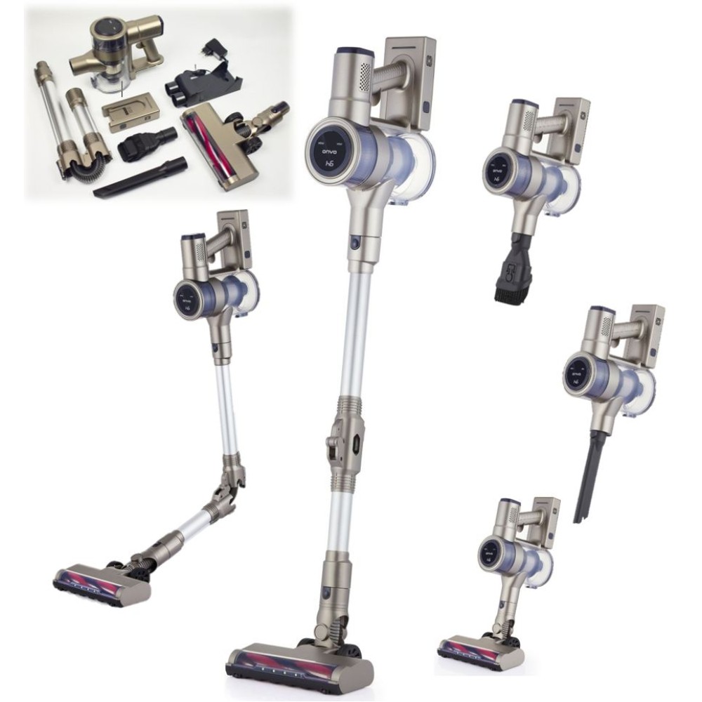 ONVO OVDSS02PLUS Επαναφορτιζόμενη Σκούπα 3 ΙΝ 1