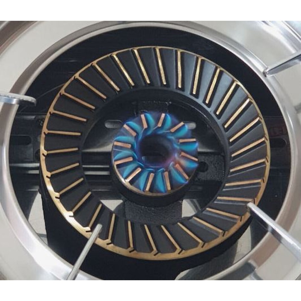 PROTON SS05 INOX Διπλή Εστία χαμηλής πίεσης