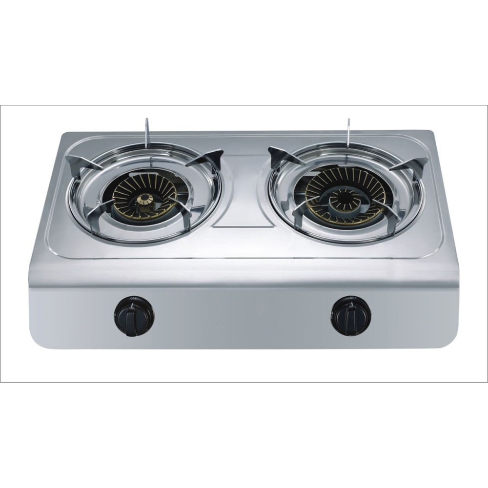 PROTON SS05 INOX Διπλή Εστία χαμηλής πίεσης