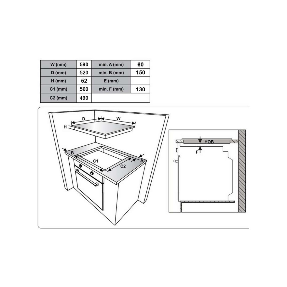KUMTEL V6-04T CERAMIC HOBS