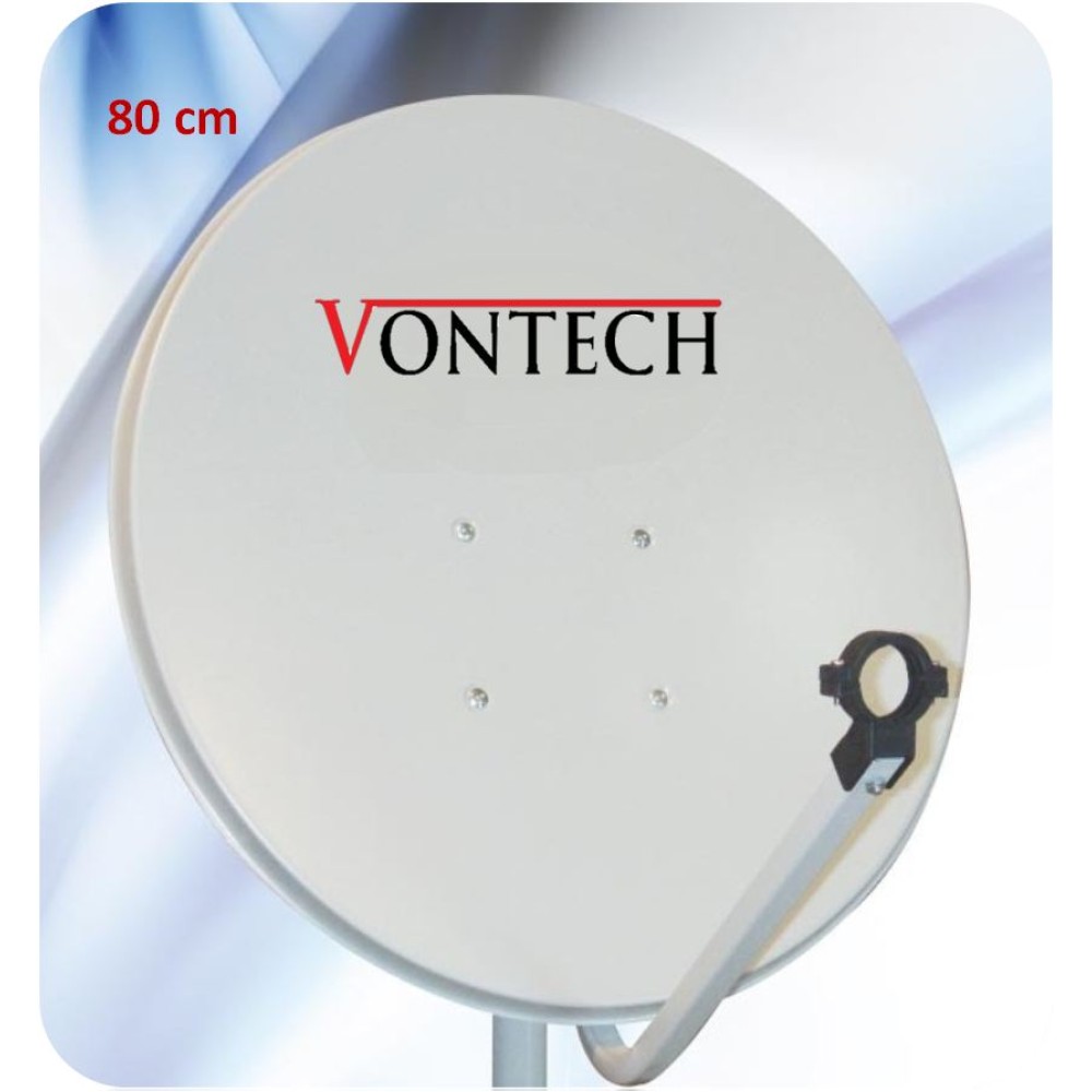 VONTECH Δορυφορικό Κάτοπτρο 80cm