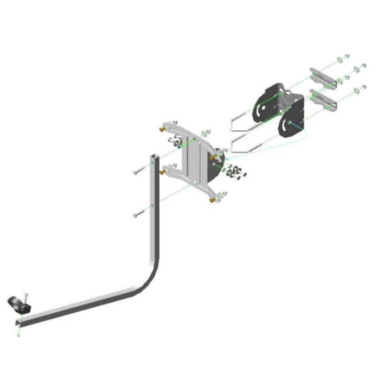 VONTECH Δορυφορικό Κάτοπτρο 80cm