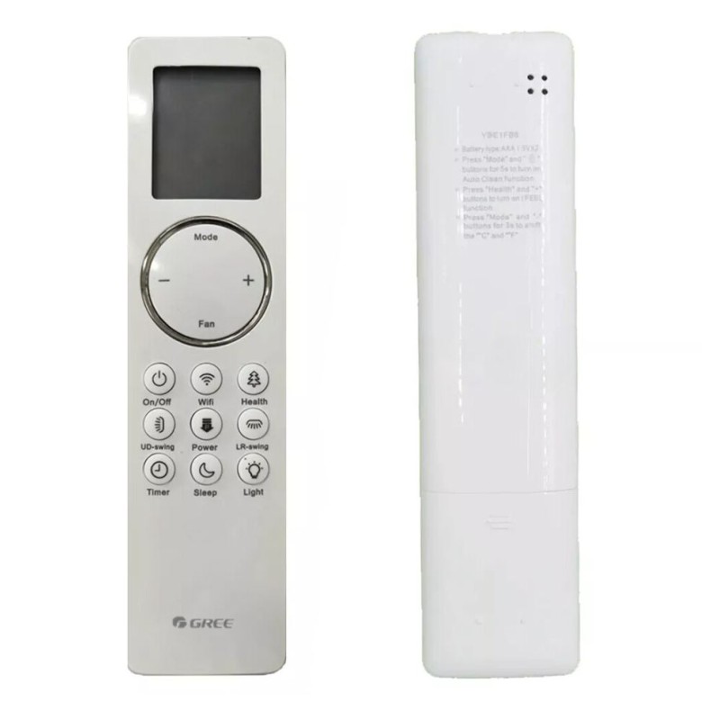 GREE YBE1FB13 AIR CONDITION ORIGINAL REMOTE CONTROL