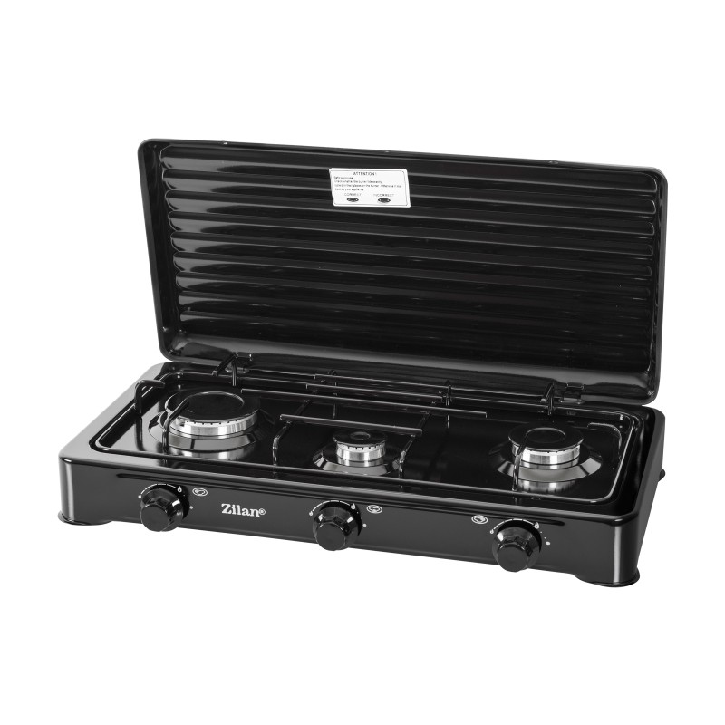 ZILAN ZLN0032 BLACK GAS COOKER
