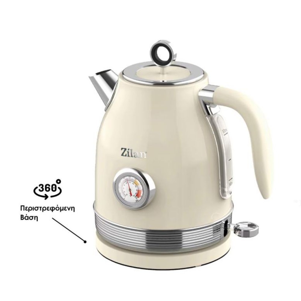 ZILAN ZLN1184 Ρετρό Βραστήρας νερού 1.7L 2200W