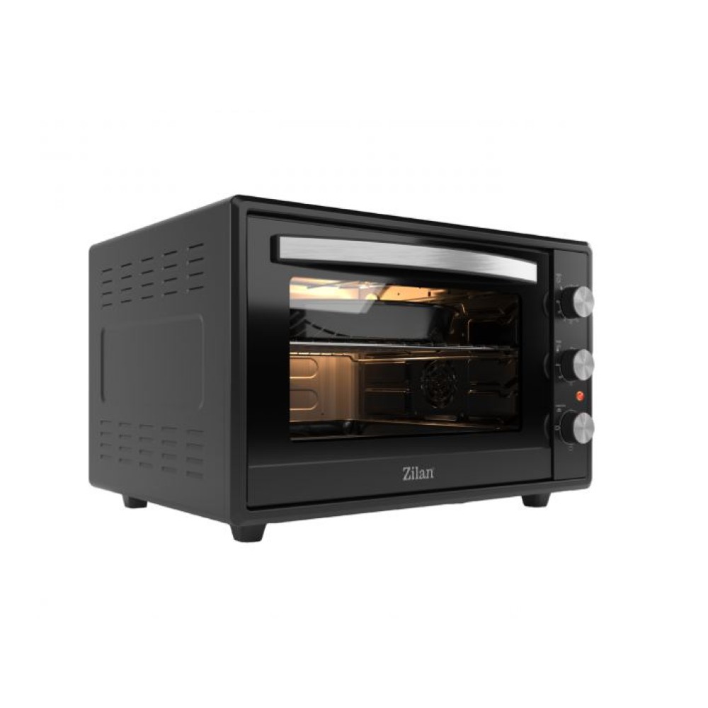 ZILAN ZLN2433 ELECTRIC OVEN 65 LT DUBLE GLASS