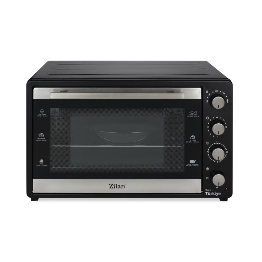 ZILAN ZLN3480 ELECTRIC OVEN 80 LT DUBLE GLASS