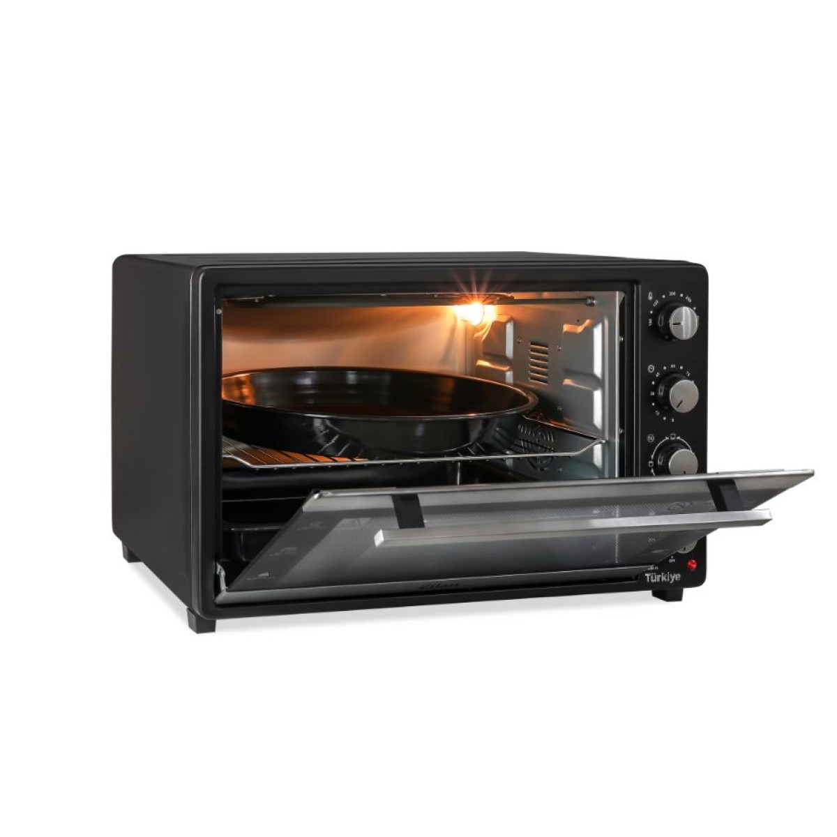 ZILAN ZLN3480 ELECTRIC OVEN 80 LT DUBLE GLASS