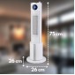 ZILAN ZLN5640 CERAMIC TOWER HEATER WITH HUMIDIFIER  2200W
