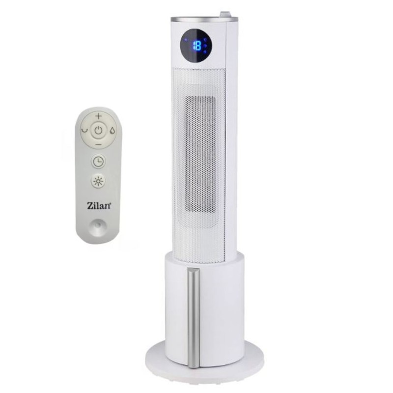 ZILAN ZLN5640 CERAMIC TOWER HEATER WITH HUMIDIFIER  2200W