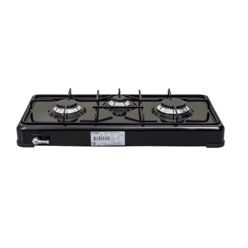 FLORIA ZLN7138 BLACK GAS COOKER