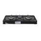 FLORIA ZLN7138 BLACK GAS COOKER