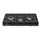 FLORIA ZLN7138 BLACK GAS COOKER