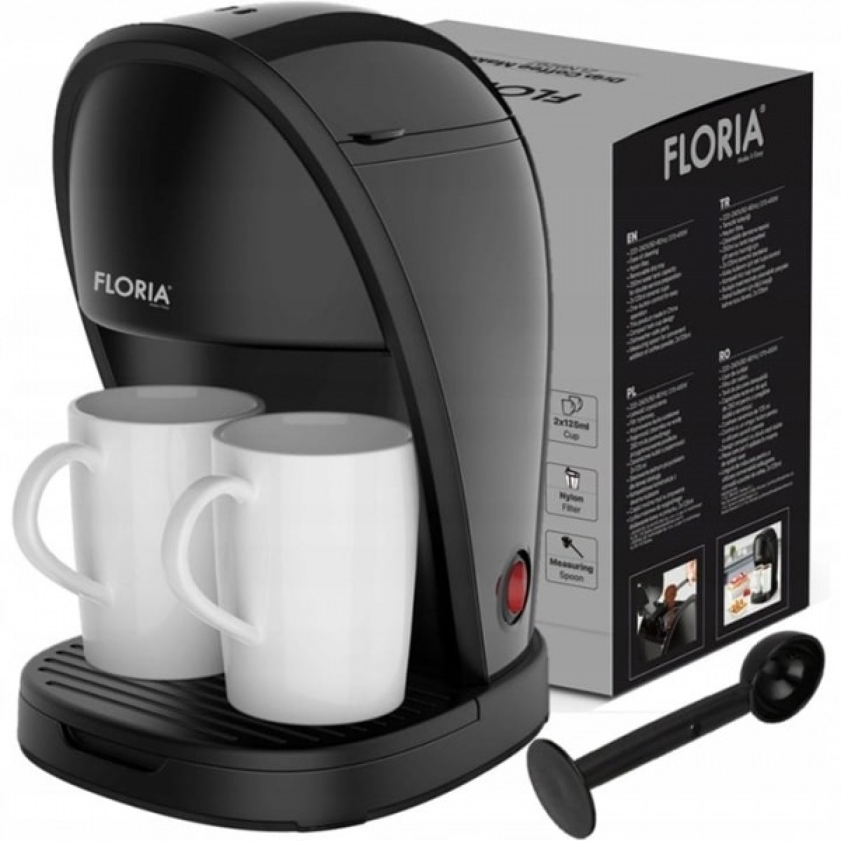 FLORIA ZLN9297 Καφετιέρα Φίλτρου 450W