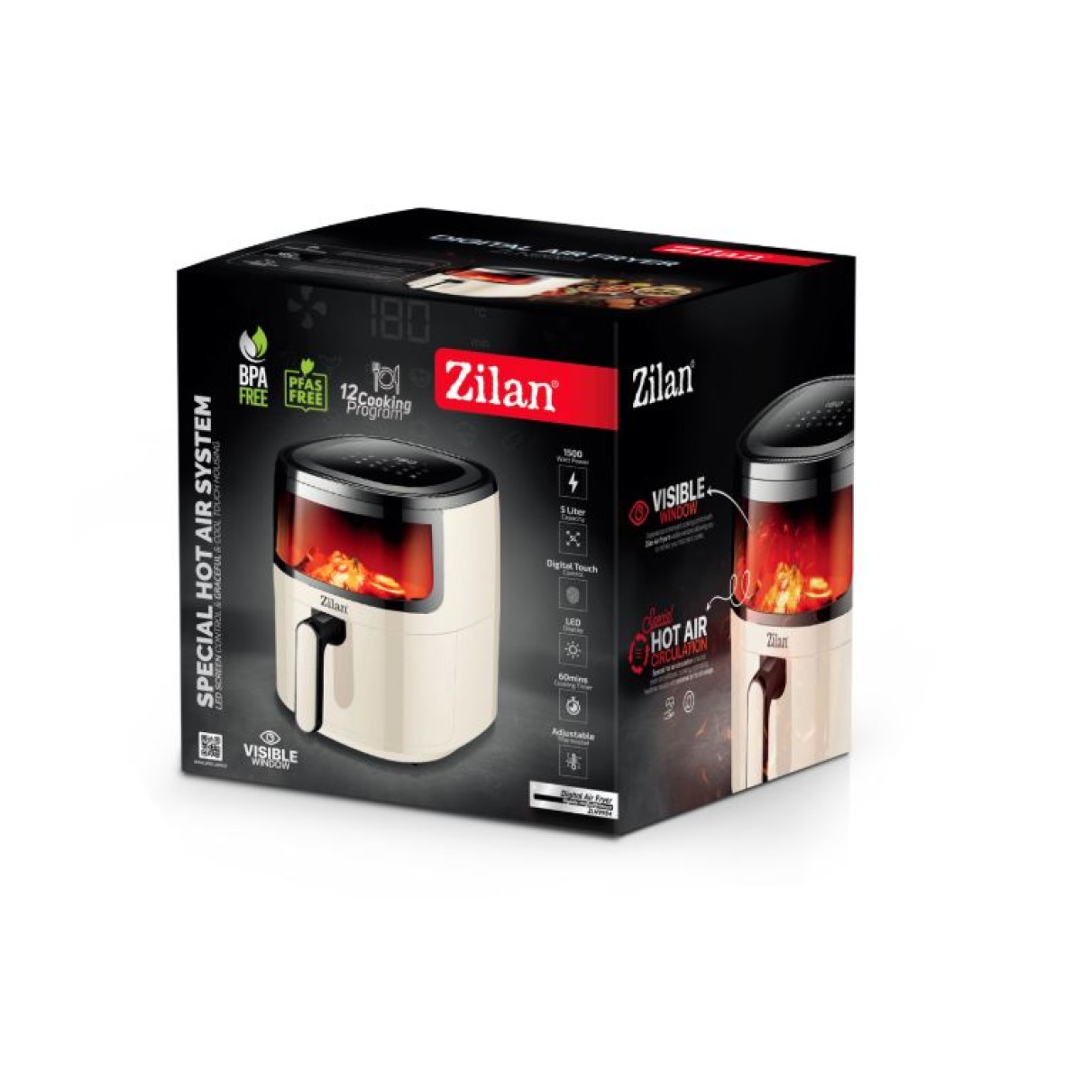 ZILAN ZLN9984 DIGITAL AIR FRYER