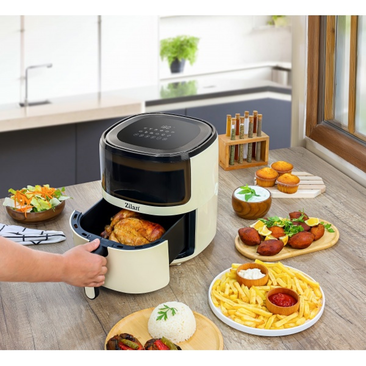 ZILAN ZLN9984 DIGITAL AIR FRYER