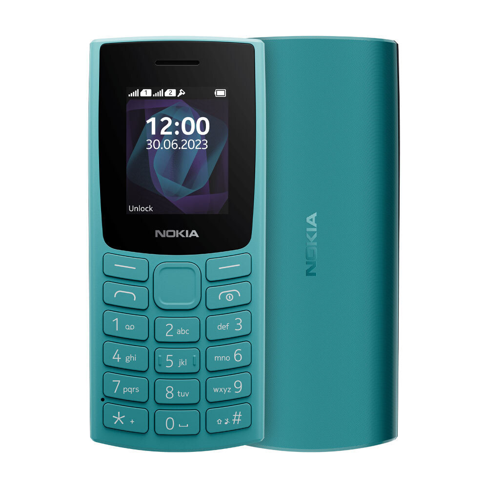Nokia 105 (2023) Dual SIM TA-1557 Cyan