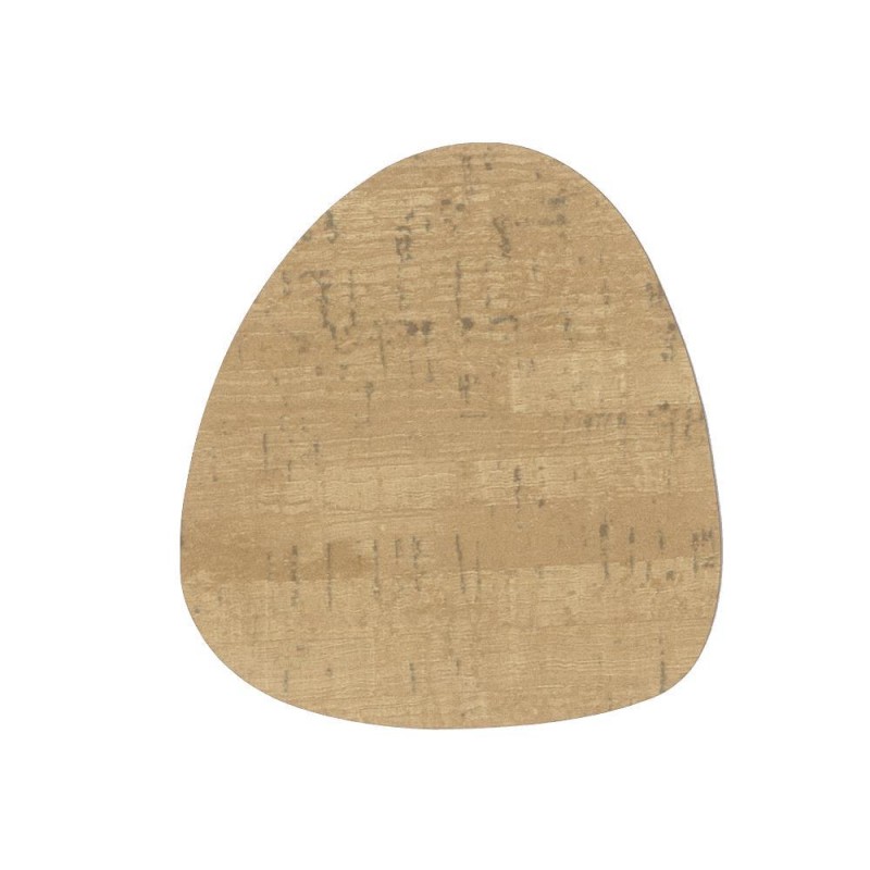 Next σετ 6 σουβέρ ECOLEATHER 2 όψεων 11x11εκ. cork μπεζ . Δυνατότητα εκτύπωσης