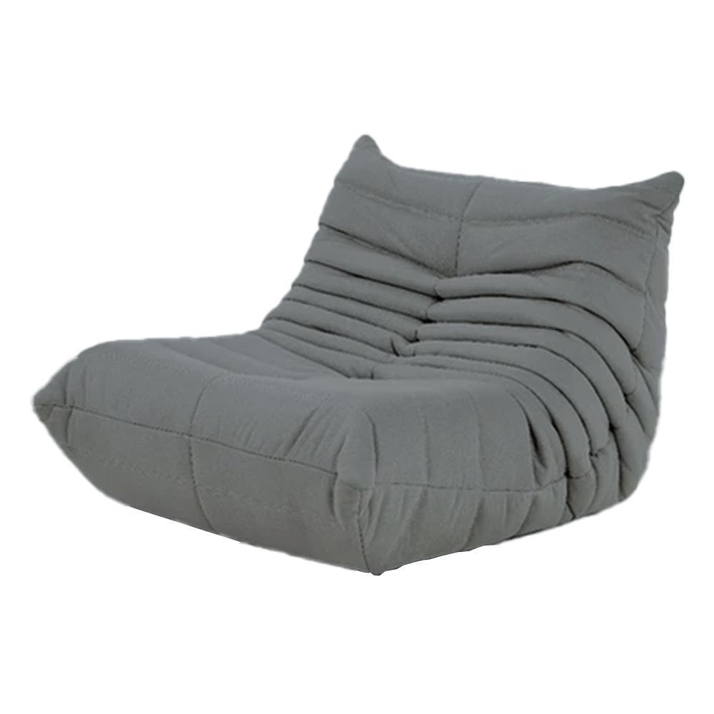 Πολυθρόνα Nextdeco Togo Alcantara σκούρο γκρι Y70x85x103εκ