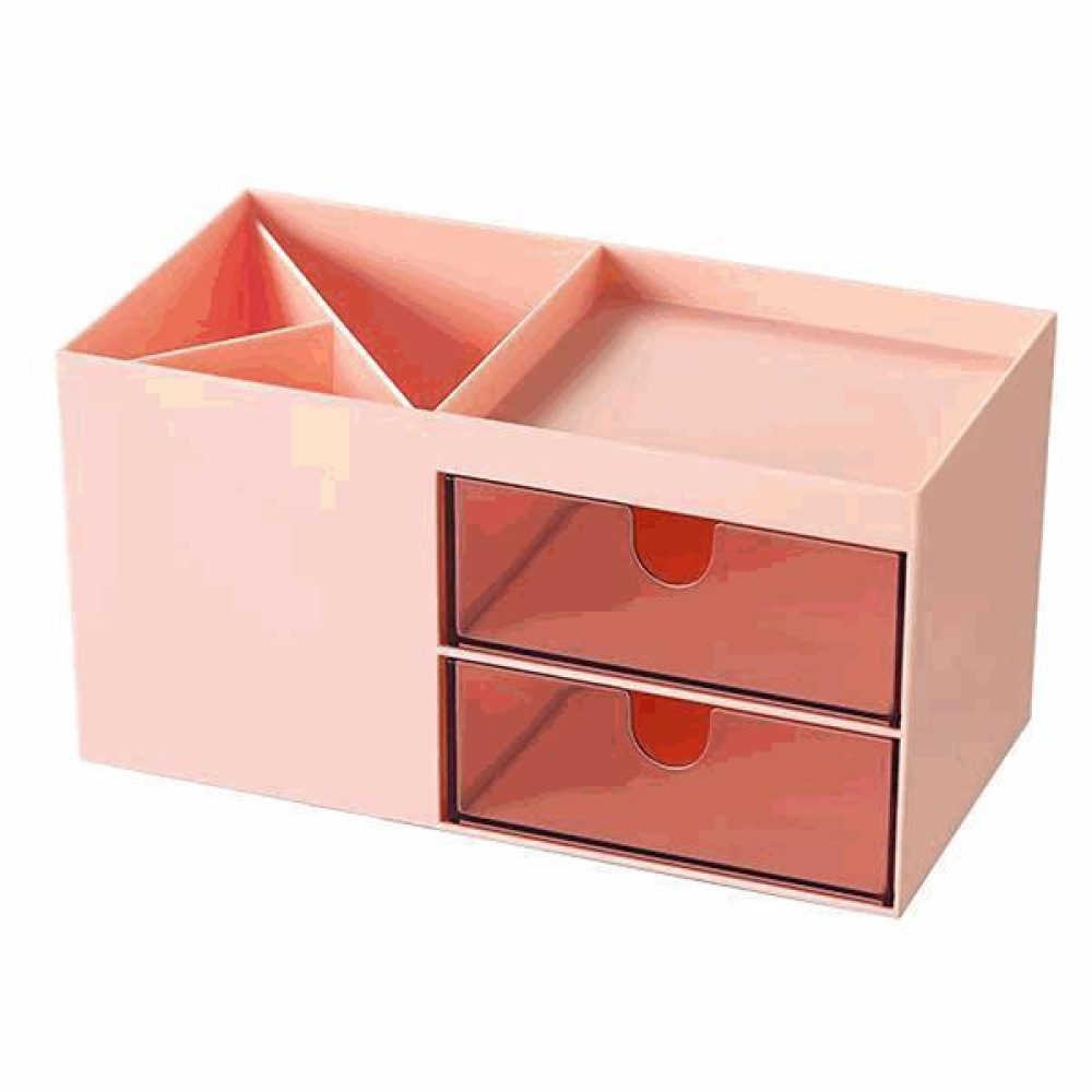 Organizer με 6 θήκες ροζ Y9,2x17,6x9εκ.
