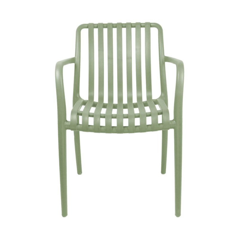 Καρέκλα πλαστική Urban Nextdeco σκούρο πράσινο PP UV protection Y80,5x54x58,5 εκ.