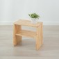 Έπιπλο πολλαπλών χρήσεων Nextdeco Natural μασίφ ξύλο 43,5x45x33εκ.