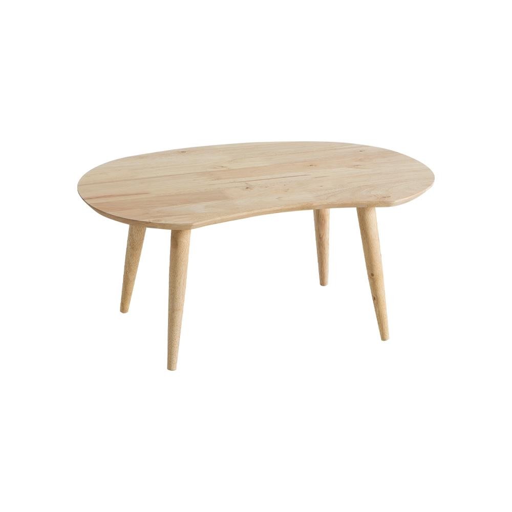 Τραπεζάκι σαλονιού Nextdeco Natural μασίφ ξύλο Υ32,3×74×47,5εκ.