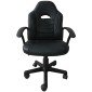Καρέκλα gaming τροχήλατη Nexrdeco μαύρη Y96x63x64εκ.