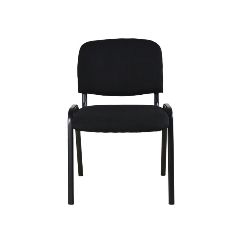 Καρέκλα επισκέπτη Nextdeco μαύρη Υ81,5x58x54,5εκ.