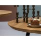Τραπέζι σαλονιού Nextdeco στρόγγυλο MDF 25mm. Ø60xY43εκ.