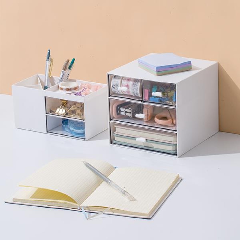 Comix Organizer με 4 συρτάρια μπλε Y14,6x15,5x17,6εκ.