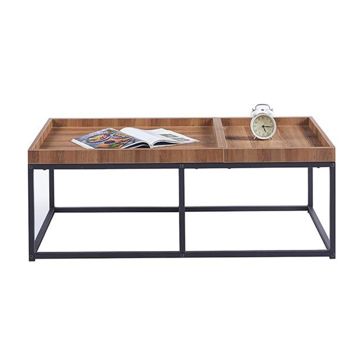 Τραπέζι Nextdeco επιφάνεια από MDF Υ40x110x60εκ.