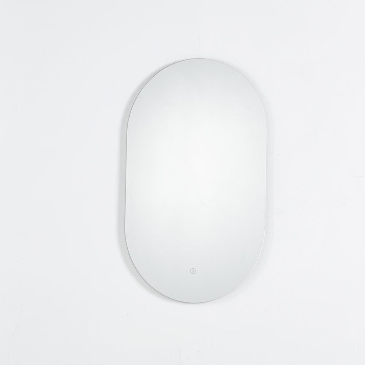 Καθρέφτης επιτοίχιος οβάλ Nextdeco με φωτισμό led 50x80εκ.