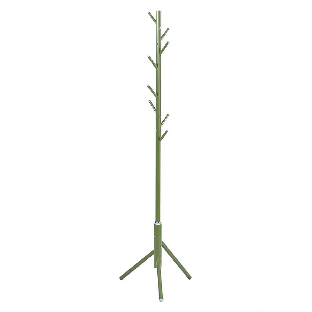 Καλόγερος μεταλλικός Nextdeco πράσινοςY175εκØ58εκ.