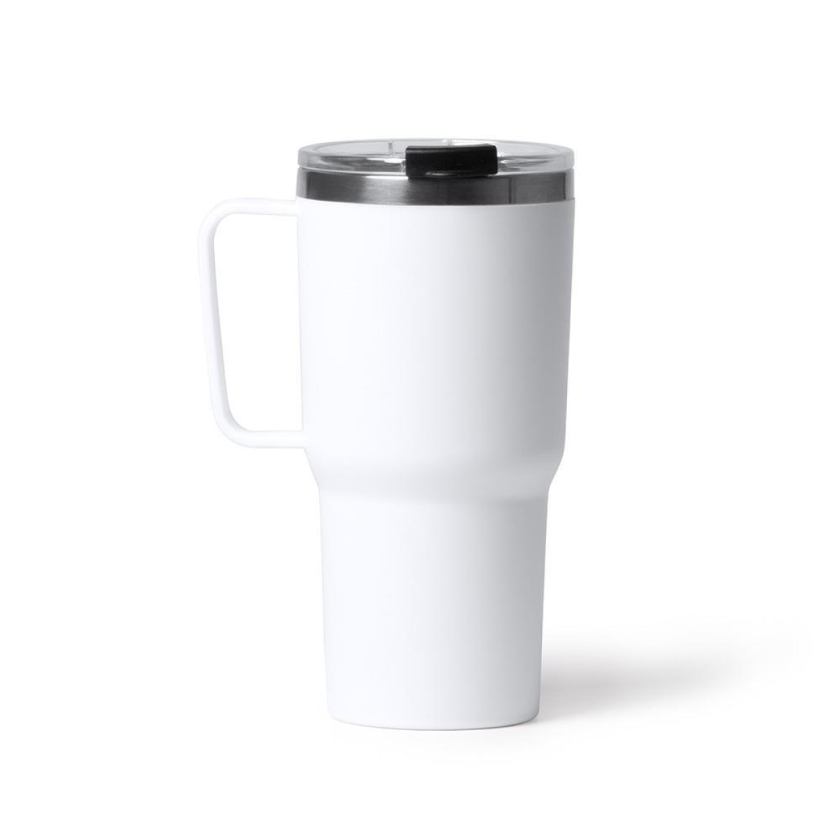 Θερμός - κούπα 500 ml λευκή ανοξείδωτο ατσάλι Υ18,9xØ9εκ.