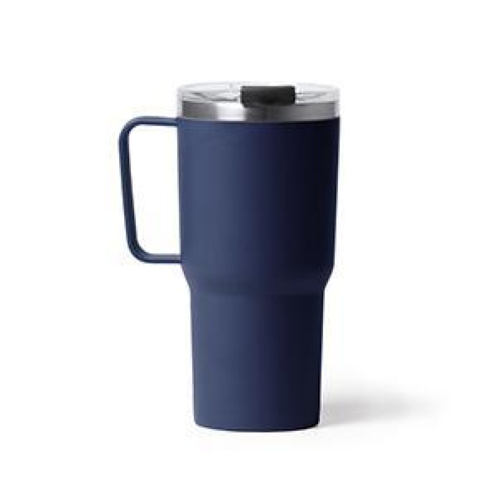 Θερμός - κούπα 500 ml μπλε ανοξείδωτο ατσάλι Υ18,9xØ9εκ.