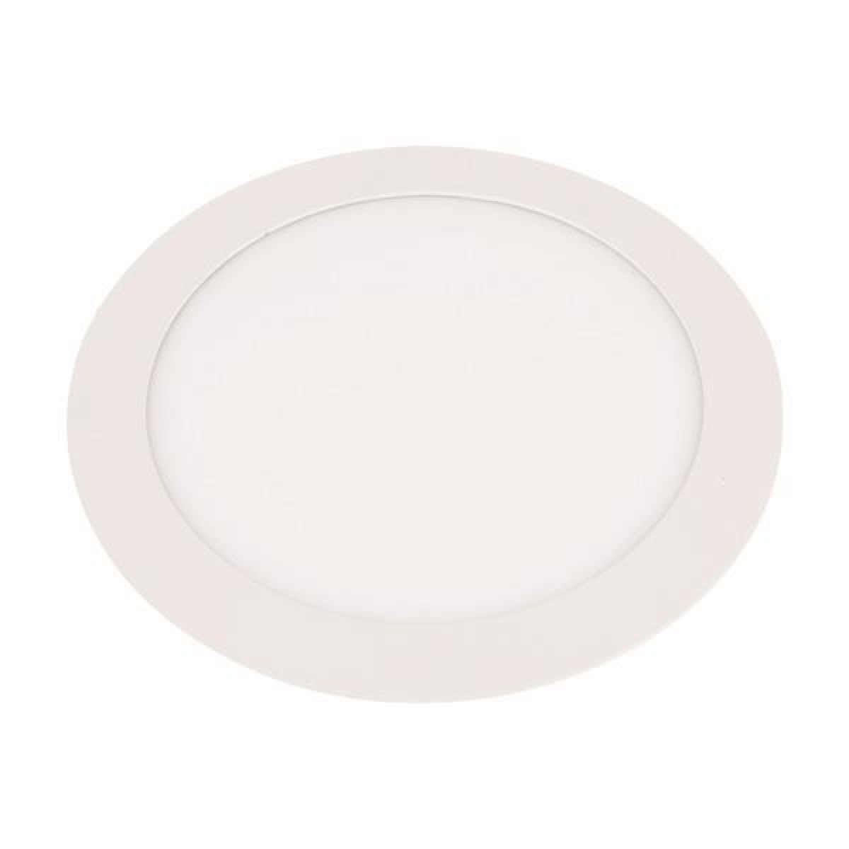 Φωτιστικό χωνευτό LED SLIM 20W σατινέ Ø22,5x1εκ.
